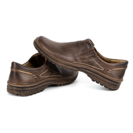 KOMODO 869 zapatos casuales de hombre marrón 6