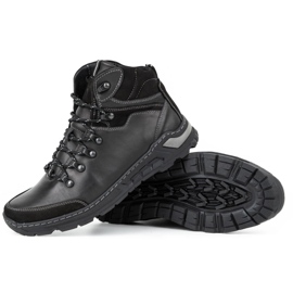 KENT Botas de invierno de hombre negro 514 4