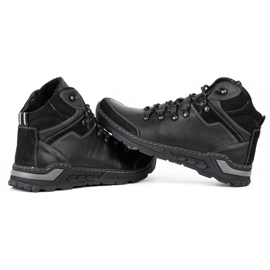 KENT Botas de invierno de hombre negro 514 6