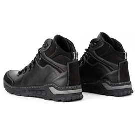 KENT Botas de invierno de hombre negro 514 7