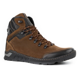 KENT Zapatos de invierno para hombre 514 marrón 2