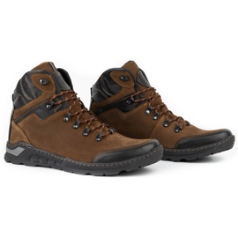 KENT Zapatos de invierno para hombre 514 marrón 3