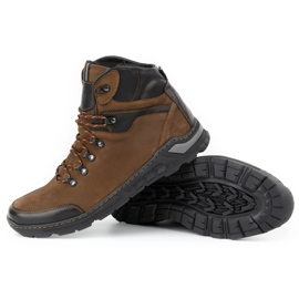KENT Zapatos de invierno para hombre 514 marrón 4