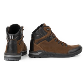 KENT Zapatos de invierno para hombre 514 marrón 5