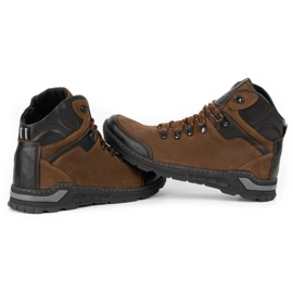 KENT Zapatos de invierno para hombre 514 marrón 6