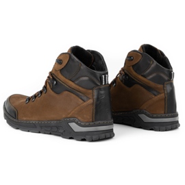 KENT Zapatos de invierno para hombre 514 marrón 7