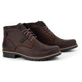Polbut Zapatos de invierno para hombre C15 marrón 4