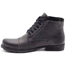 Polbut Zapatos de hombre invierno gris C15 2