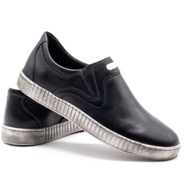 Joker Zapatos negros de hombre 387V 4