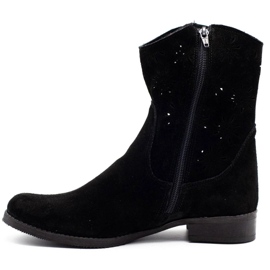 Olivier Cómodas botas caladas negras Janet negro 1 Olivier Cómodas botas caladas negras Janet negro 1