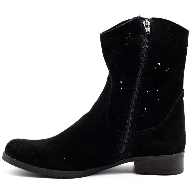 Olivier Cómodas botas caladas negras Janet negro 1 Olivier Cómodas botas caladas negras Janet negro 1