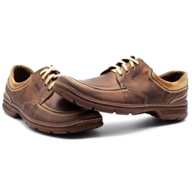 Joker Zapatos de cuero para hombre 936 marrón 6