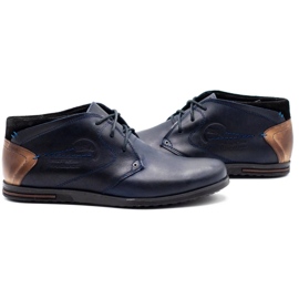 Polbut Zapatos con aislamiento para hombre C37F azul marino 4