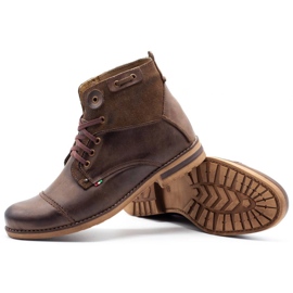 KOMODO 812K botas de invierno de hombre marrón 3