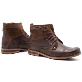 KOMODO 812K botas de invierno de hombre marrón 4