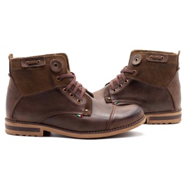 KOMODO 812K botas de invierno de hombre marrón 5