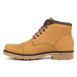 Polbut Zapatos de invierno hombre C15 rojo naranja 2