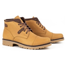 Polbut Zapatos de invierno hombre C15 rojo naranja 4