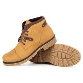 Polbut Zapatos de invierno hombre C15 rojo naranja 5