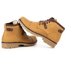 Polbut Zapatos de invierno hombre C15 rojo naranja 7