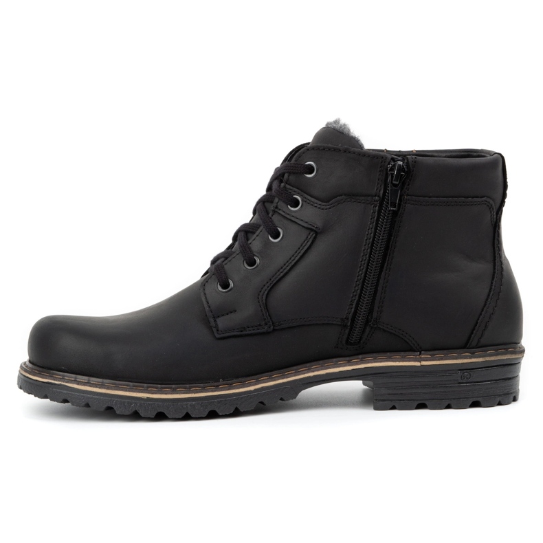 Polbut Botas de nieve para hombre J35 negro 1
