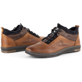 Polbut Zapatos de hombre K27F camel winter marrón 5