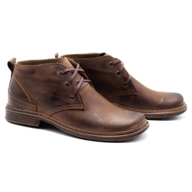 Polbut Botas de abrigo marrón para hombre 191F marrón 3