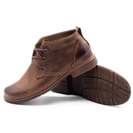 Polbut Botas de abrigo marrón para hombre 191F marrón 4