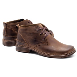 Polbut Botas de abrigo marrón para hombre 191F marrón 5