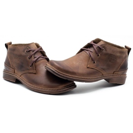 Polbut Botas de abrigo marrón para hombre 191F marrón 7