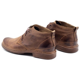 Polbut Botas de abrigo marrón para hombre 191F marrón 8