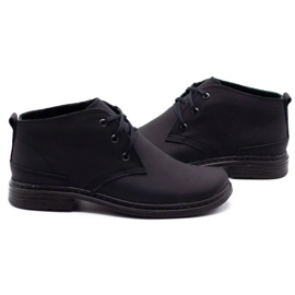 Polbut Botas de abrigo para hombre 191F negro 5
