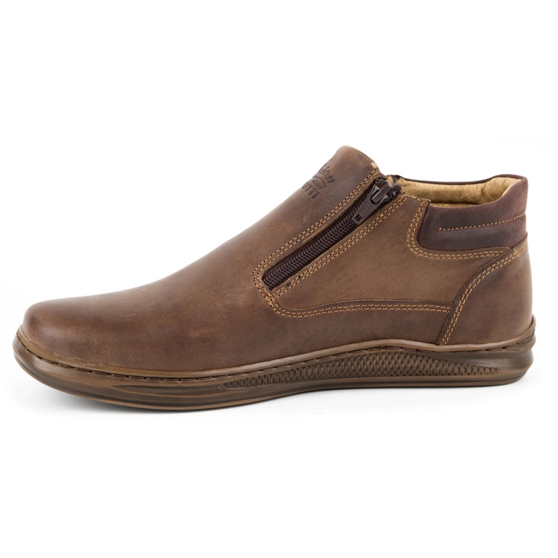 Polbut Botas de invierno para hombre K29 marrón 1