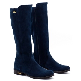 Olivier Botas de moda Klara azul marino 3