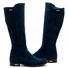 Olivier Botas de moda Klara azul marino 4