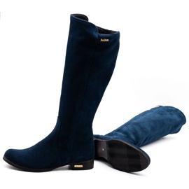 Olivier Botas de moda Klara azul marino 6