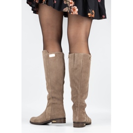 Olivier Botas de moda Klara beige 1 Olivier Botas de moda Klara beige 1