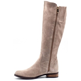 Olivier Botas de moda Klara beige 3
