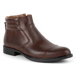Joker Zapatos de invierno hombre 323J marrón 2