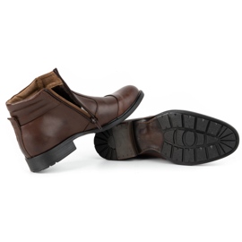 Joker Zapatos de invierno hombre 323J marrón 5