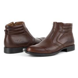Joker Zapatos de invierno hombre 323J marrón 6