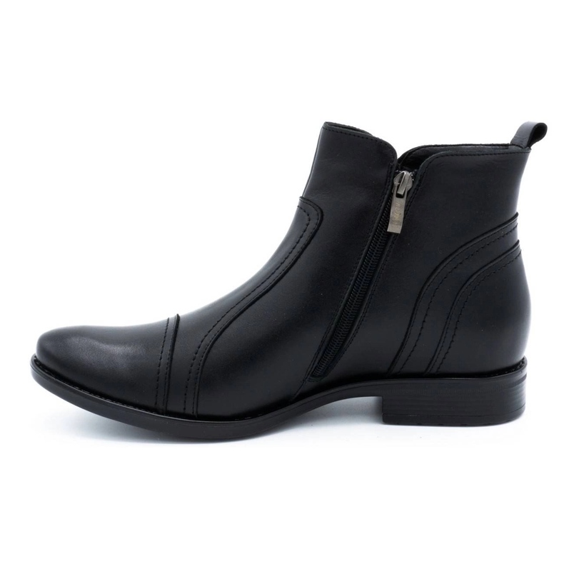 Olivier Botas Chelsea de invierno para hombre 1001 negro 1