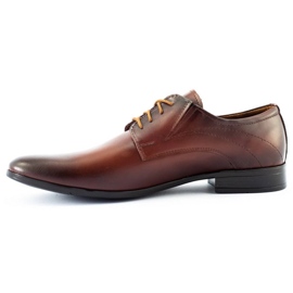 Lukas 256 zapatos formales de hombre marrón 1