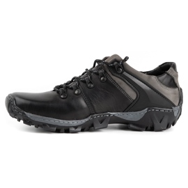 KENT Zapatillas trekking hombre 116 negro 1