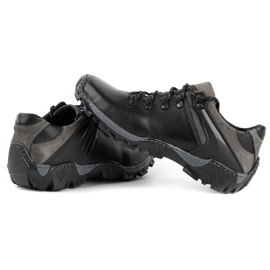 KENT Zapatillas trekking hombre 116 negro 5