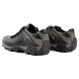 KENT Zapatillas trekking hombre 116 negro 6
