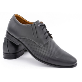 Olivier Zapatos formales 482 gris 4