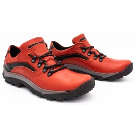KENT Zapatillas trekking hombre 268K rojo 5