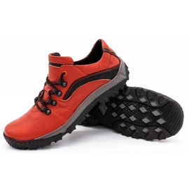 KENT Zapatillas trekking hombre 268K rojo 7