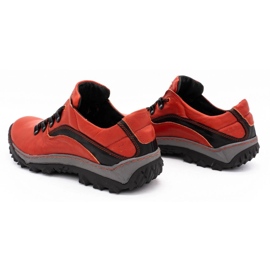 KENT Zapatillas trekking hombre 268K rojo 11